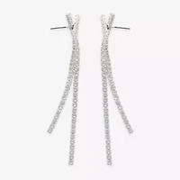 Mixit Womens Cubic Zirconia Drop Earrings