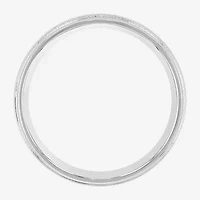 Mens 8MM 14K Gold Over Silver Sterling Wedding Band