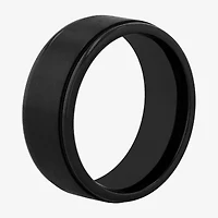 Mens 9M Titanium Wedding Band