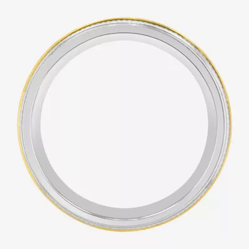 Mens Wedding Band, 8mm Comfort Fit