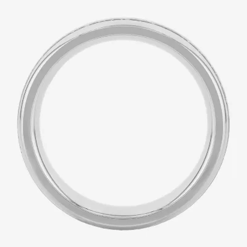 Mens Two-Tone Celtic Dragon Wedding Band