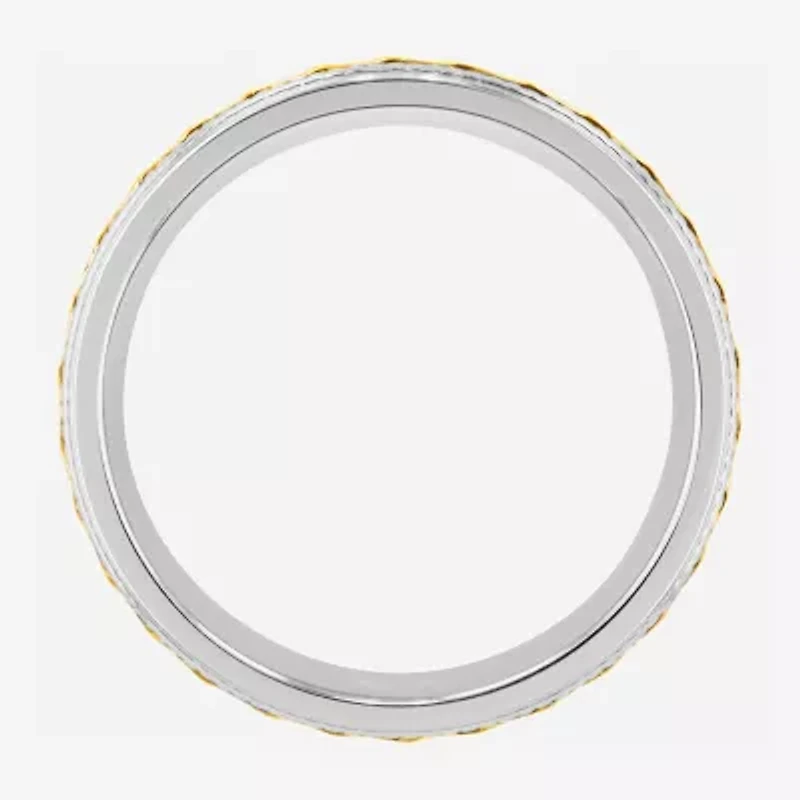 Stainless Steel Ring, Womens 6mm
