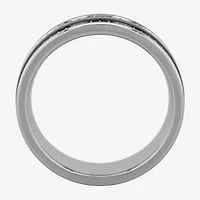 Tungsten Wedding Band, Mens 7mm