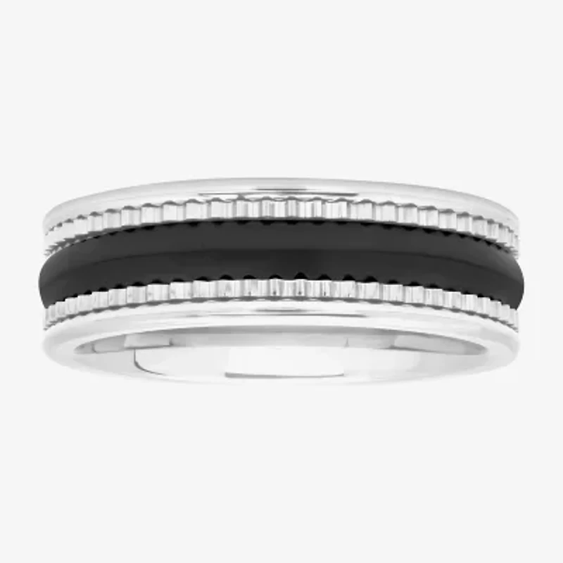 Tungsten Wedding Band, Mens 7mm