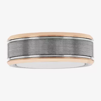 Mens 8MM Tungsten Wedding Band
