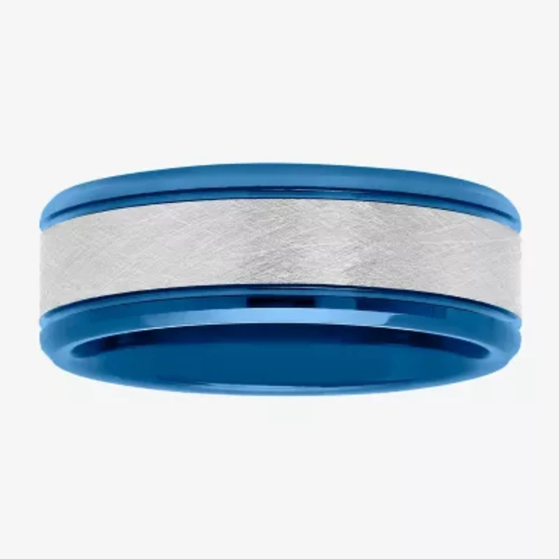 Mens 8MM Tungsten Wedding Band