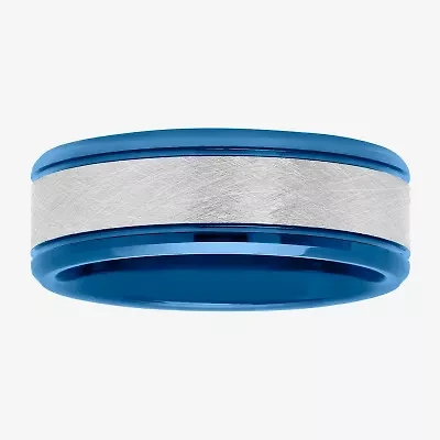 Mens 8MM Tungsten Wedding Band