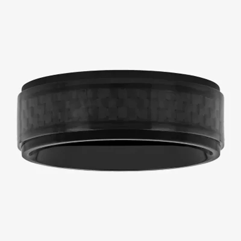 Mens 8MM Titanium Wedding Band