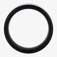 Mens 8MM Tungsten Wedding Band