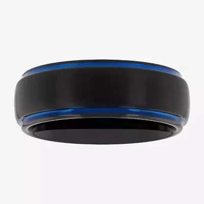 Mens 8MM Tungsten Wedding Band