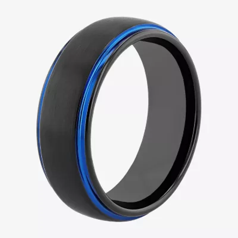 Mens 8MM Tungsten Wedding Band