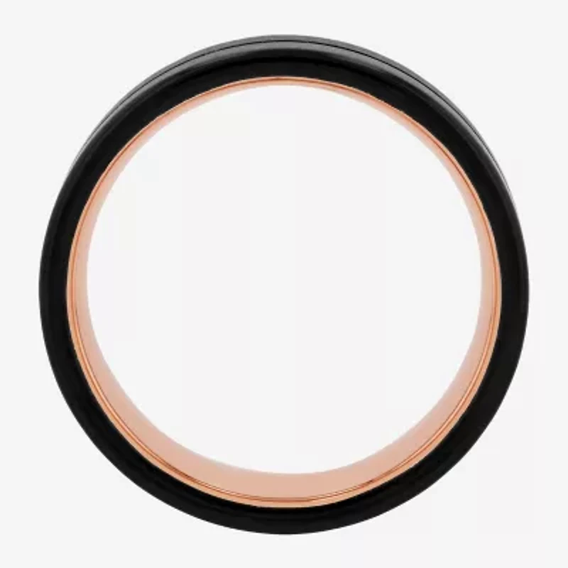 Mens 8MM Tungsten Wedding Band