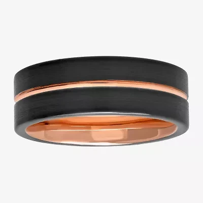 Mens 8MM Tungsten Wedding Band
