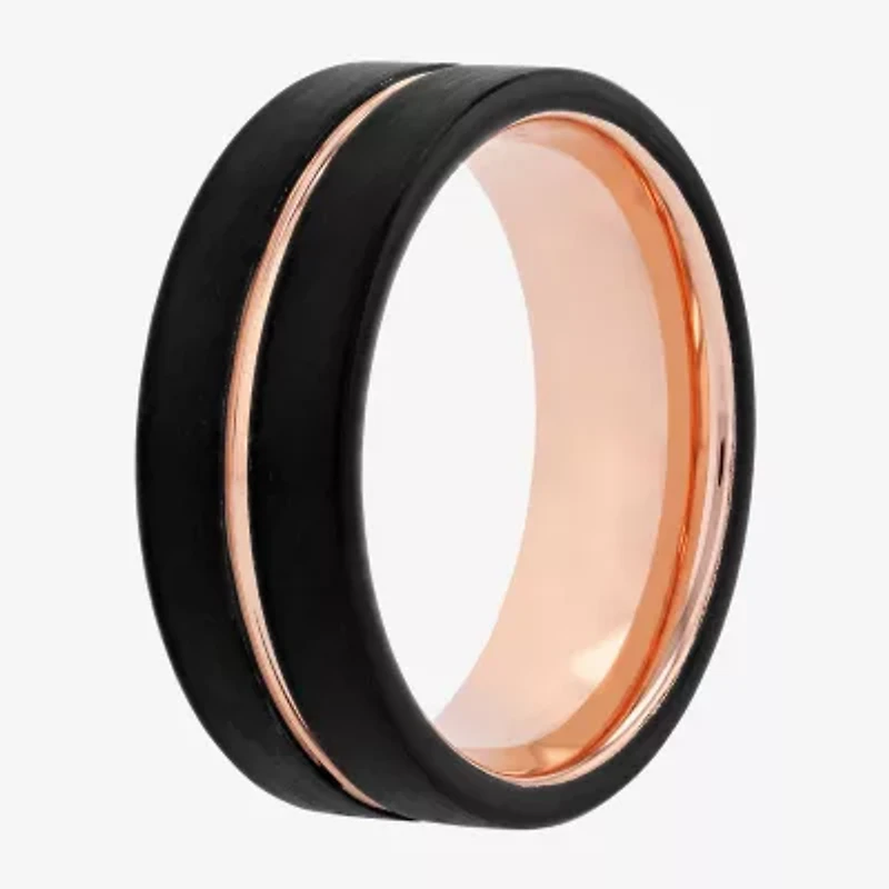 Mens 8MM Tungsten Wedding Band