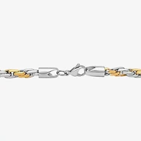 Mens Stainless Steel 24 Inch Link Chain Necklace