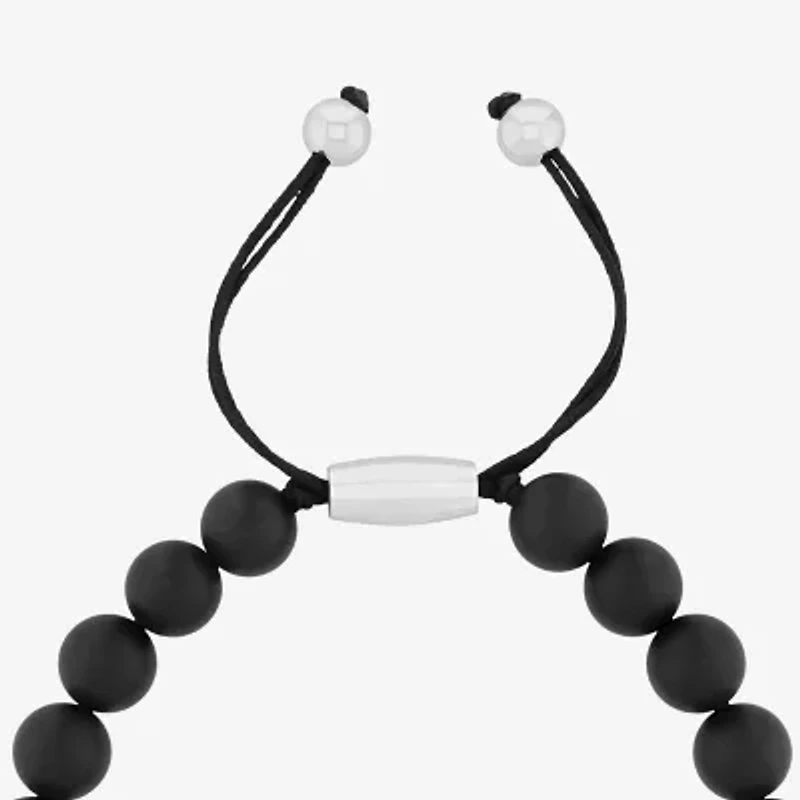Mens Genuine Multi Color Beaded Bracelet