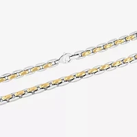 Men's Horseshoe Link Necklace Stainless Steel
