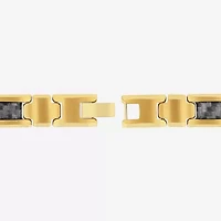 Mens Tungsten Solid 8 1/2 Inch Link Bracelet