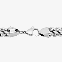 Mens Stainless Steel 24 Inch Link Chain Necklace