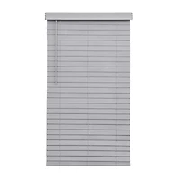 Distressed 2 1/2" Cut-to-Width Cordless Faux Wood Blind