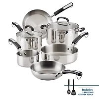Farberware Brilliance Stainless Steel 10-pc. Cookware Set
