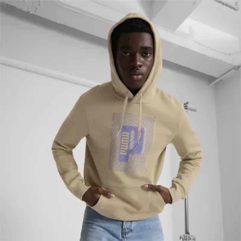 PUMA Mens Long Sleeve Active Hoodie