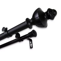 Rod Desyne Jerome 1" Double Adjustable Curtain