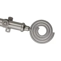 Rod Desyne 13/16" Adjustable Curtain with Coil Finials