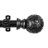 Rod Desyne Bonbon 13/16" Adjustable Curtain