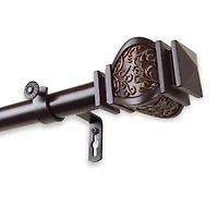 Rod Desyne Margot 1" Adjustable Curtain