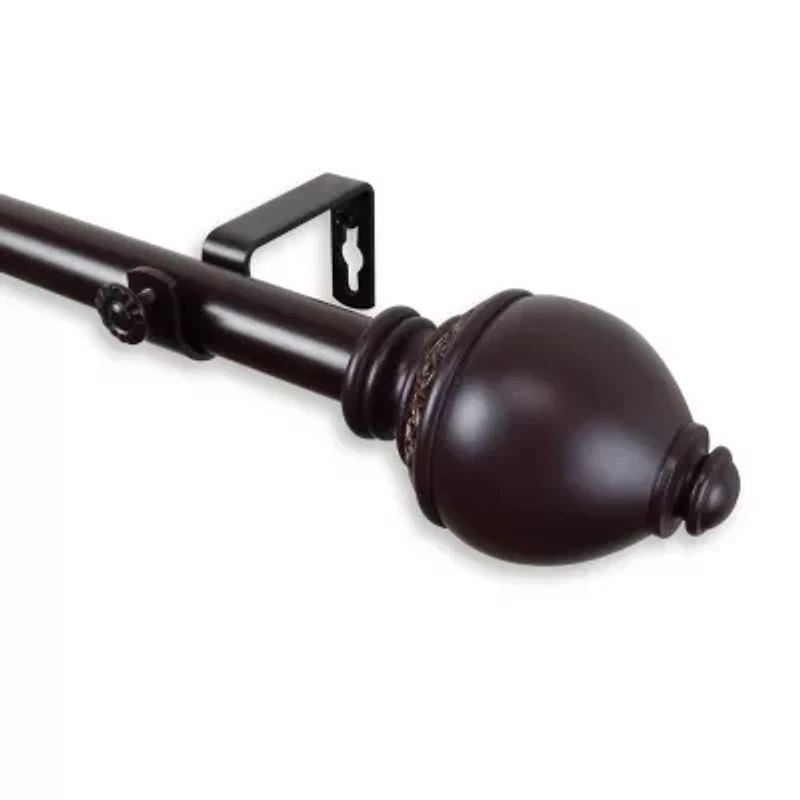 Rod Desyne Ramona 1" Adjustable Curtain