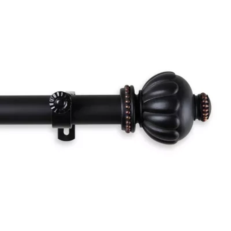 Rod Desyne Selma 1" Adjustable Curtain