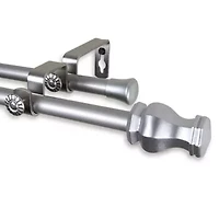 Rod Desyne Emelia ⅝" Adjustable Double Curtain