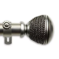 Rod Desyne Braided 1 Adjustable Curtain