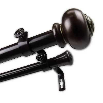 Rod Desyne Rotunda Double Curtain