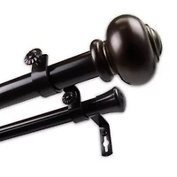 Rod Desyne Rotunda Double Curtain