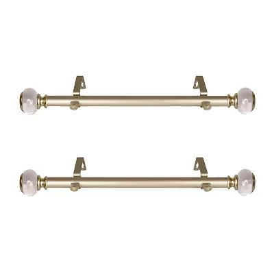 Rod Desyne Ironwood 1 Adjustable Side Curtain