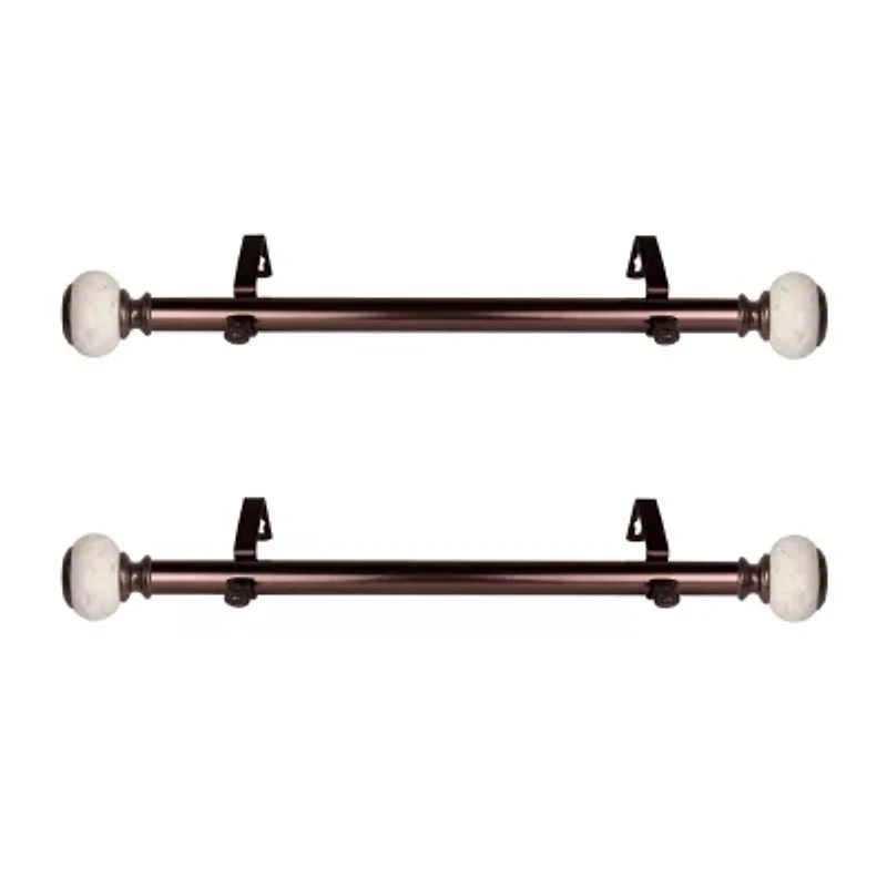 Rod Desyne Vernon 1 Adjustable Side Curtain