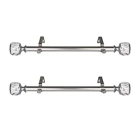 Rod Desyne Josephine 1 Adjustable Side Curtain