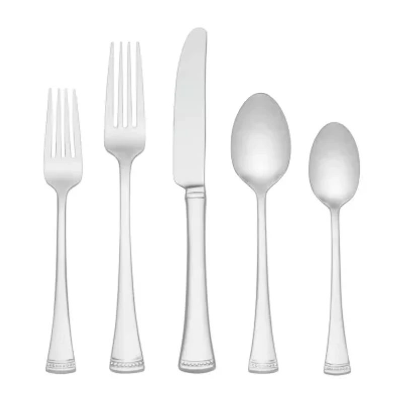 Lenox Portola 65-pc. 18/10 Stainless Steel Flatware Set