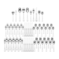 Lenox Portola 65-pc. 18/10 Stainless Steel Flatware Set