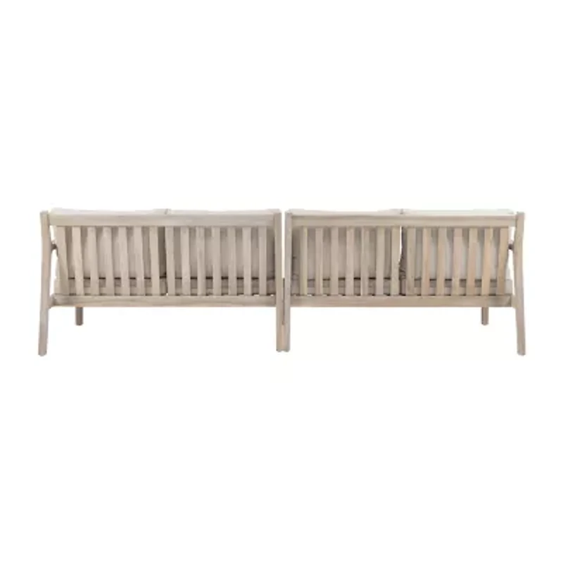 2-pc. Track-Arm Upholstered Loveseat