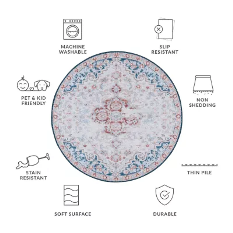 Safavieh Tucson Max Indoor Round Area Rug