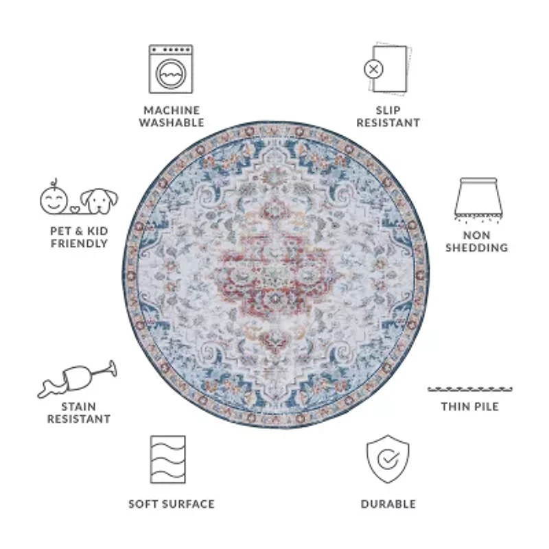 Safavieh Tucson Max Indoor Round Area Rug