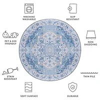 Safavieh Tucson Deliah Indoor Round Area Rug