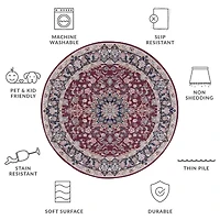 Safavieh Tucson Maci Indoor Round Area Rug
