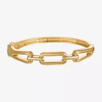 Liz Claiborne Link Womens Rectangular Bangle Bracelet
