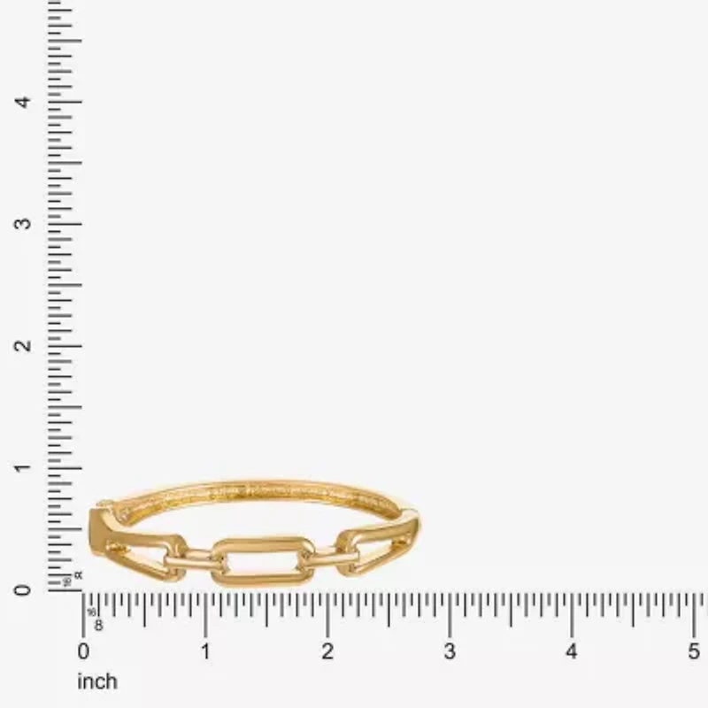 Liz Claiborne Link Womens Rectangular Bangle Bracelet