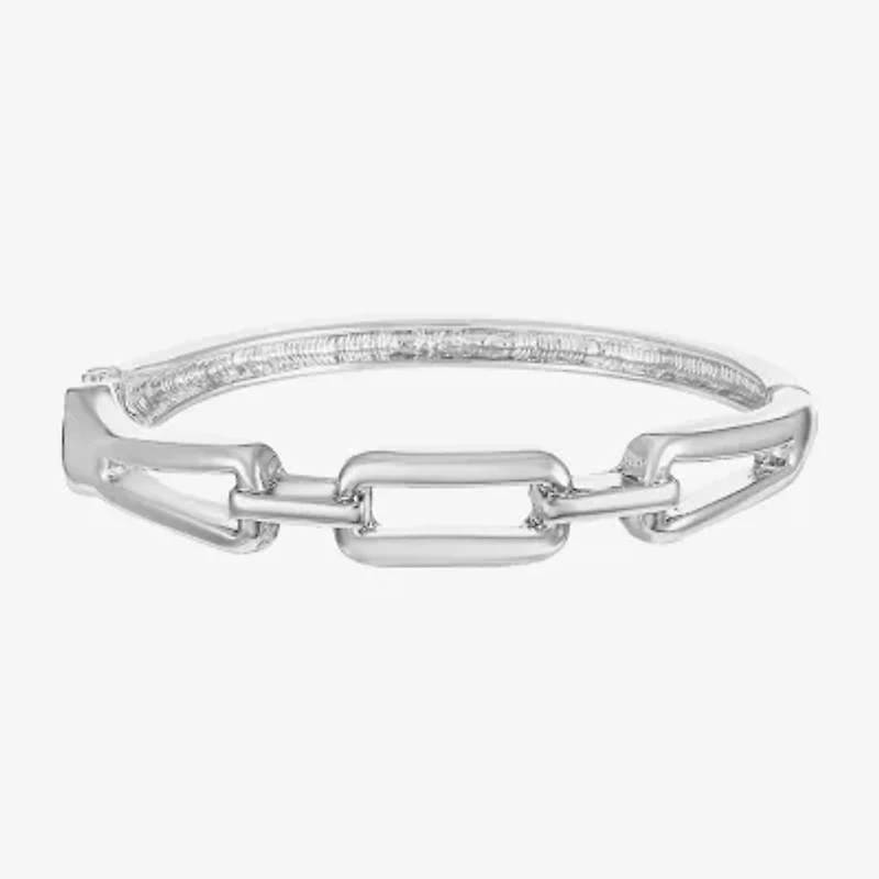 Liz Claiborne Link Womens Rectangular Bangle Bracelet