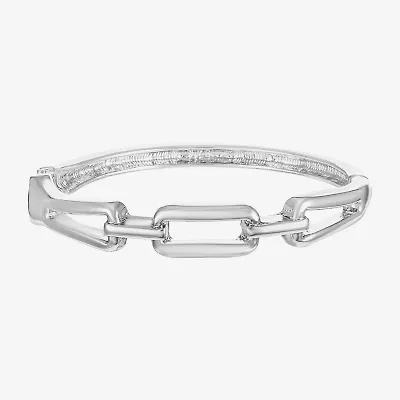 Liz Claiborne Link Womens Rectangular Bangle Bracelet